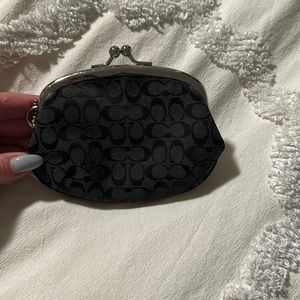 Black Coach Change Purse